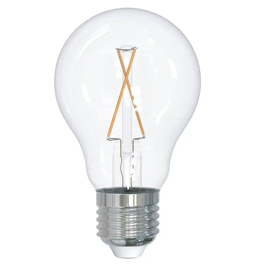 Filaments A19 LED Bulb - 2.5W Warm White - Image 1