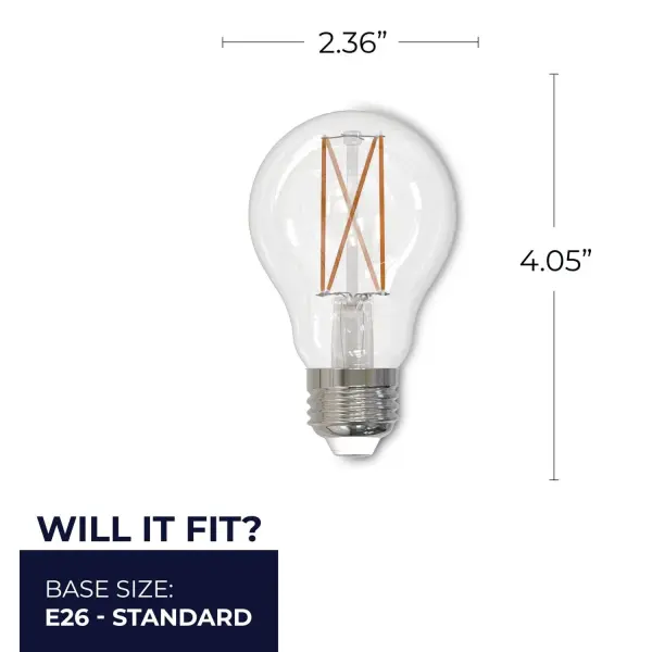 Filaments LED A19 Warm White Bulb - Image 7