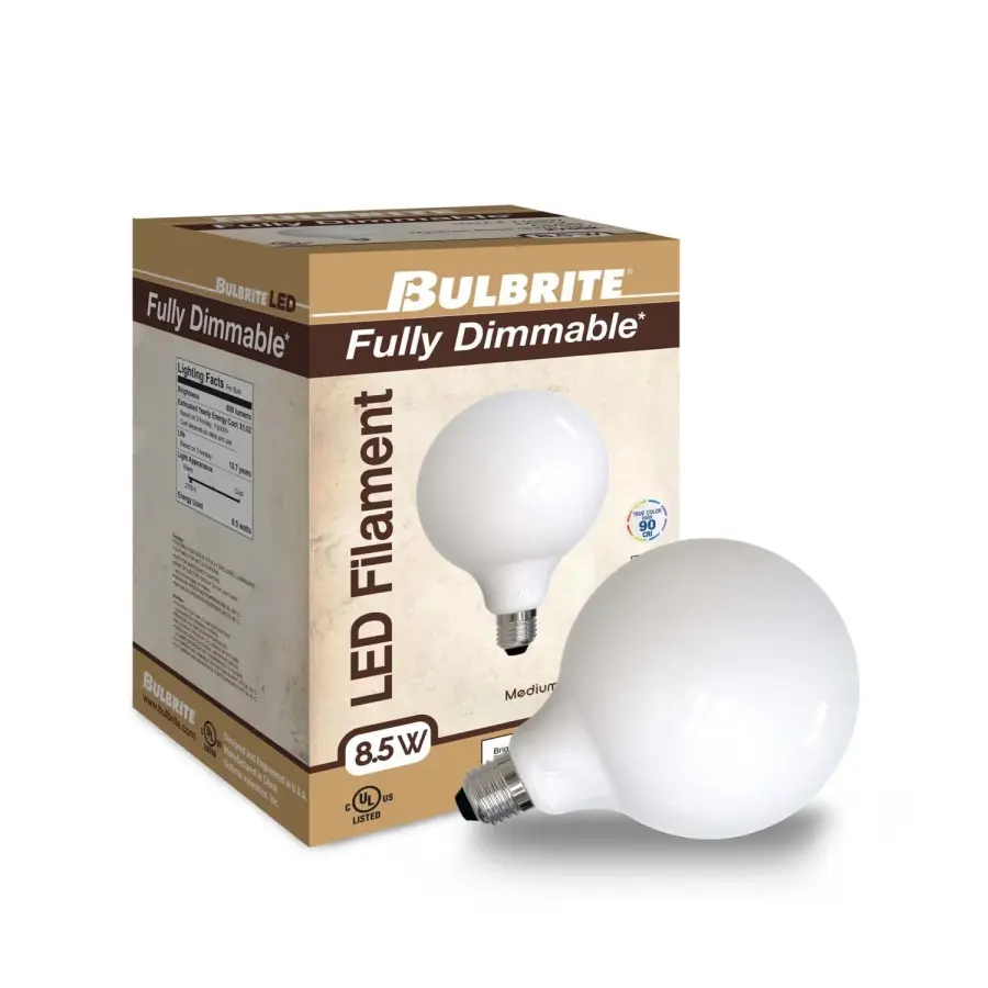 G40 LED Globe Bulb - Milky Finish - Image 2