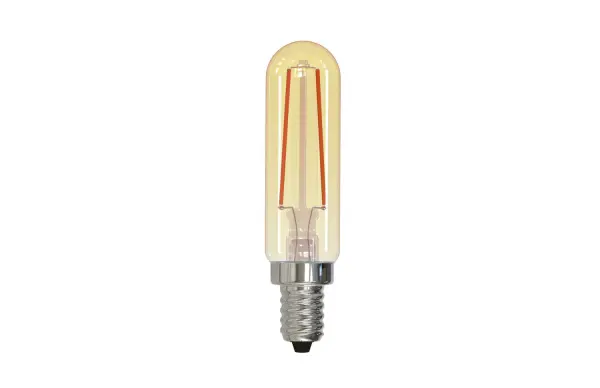 This T6 LED bulb combines nostalgic Edison-style aesthetics with energy-efficient LED technology. The antique finish and 2100K amber light create a warm, inviting atmosphere while using just 2.5W of power.
