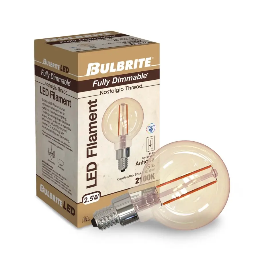 Filaments G16 LED Nostalgic Bulb - Image 2