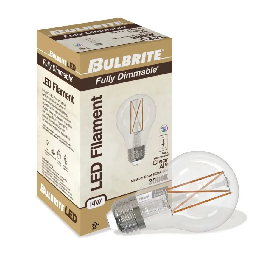 Filaments A19 LED Bulb - 100W Equivalent - Image 2