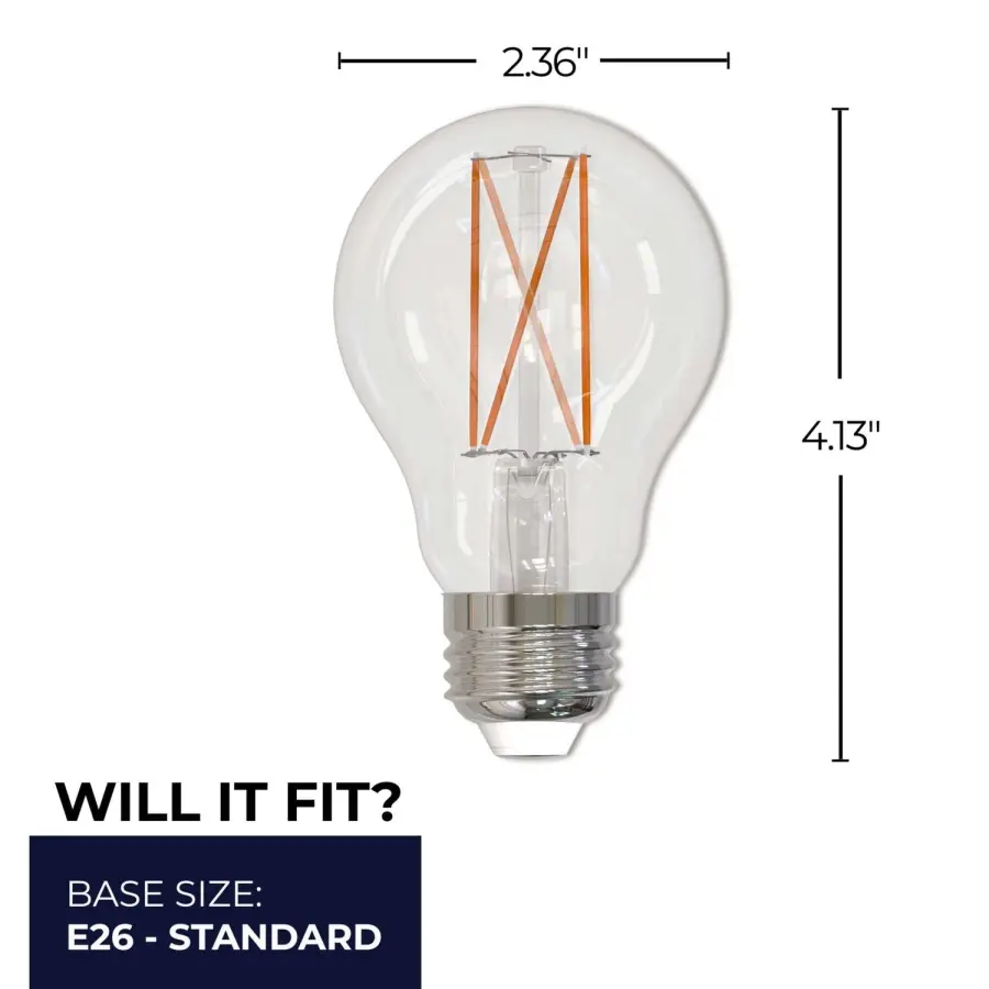 Filaments A19 LED Bulb - 100W Equivalent - Image 5