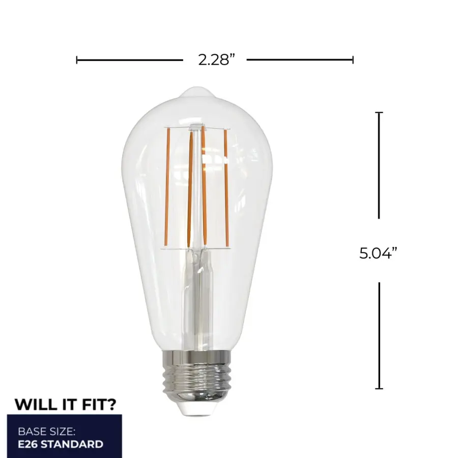 ST18 LED Filament Bulb - Cool White 4000K - Image 5