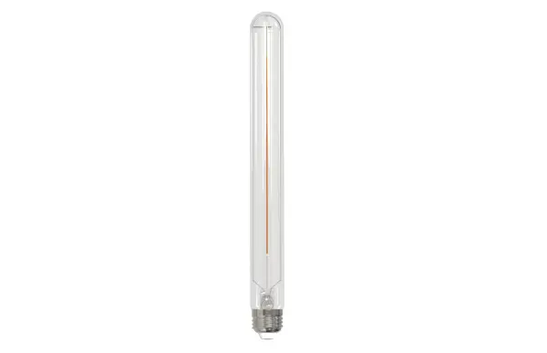 This 11-inch T9 LED bulb combines classic filament aesthetics with modern efficiency, using just 5W to replace 40W incandescent bulbs. Fully dimmable with wet-rated durability for indoor and outdoor use.