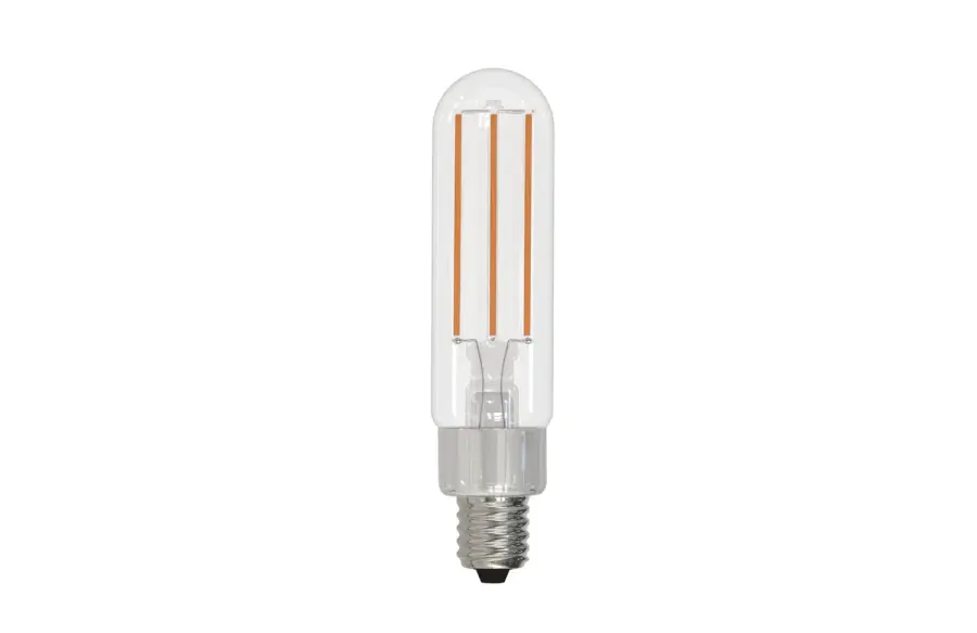 T6 LED Filament Bulb - Candelabra Base - Image 1
