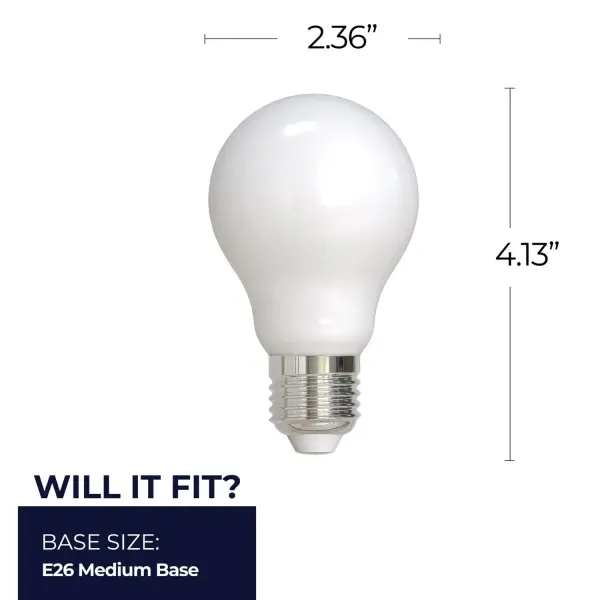 Filaments A19 LED Bulb - Soft Daylight - Image 5