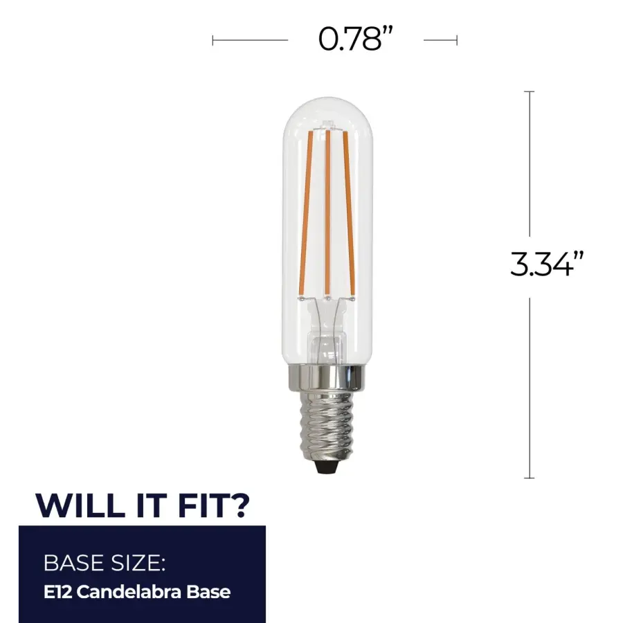 T6 LED Filament Bulb - Cool White 4000K - Image 5