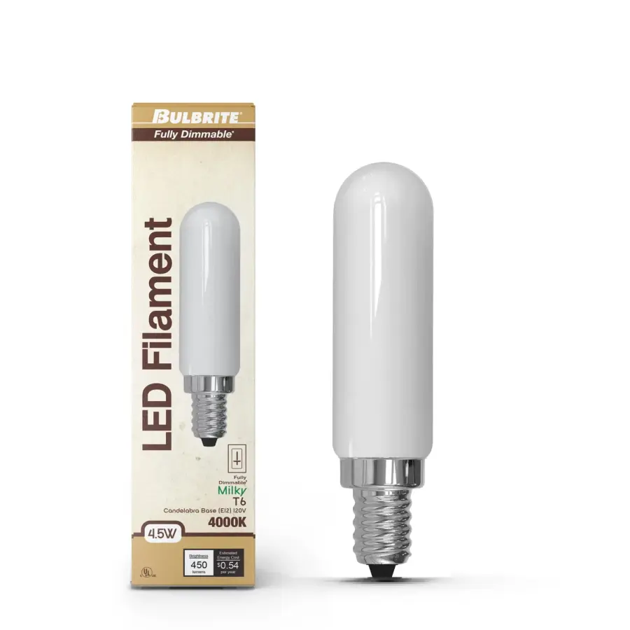 T6 LED Filament Bulb - Milky - Image 2