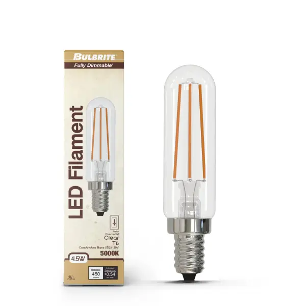 T6 LED Filament Bulb - Soft Daylight - Image 2
