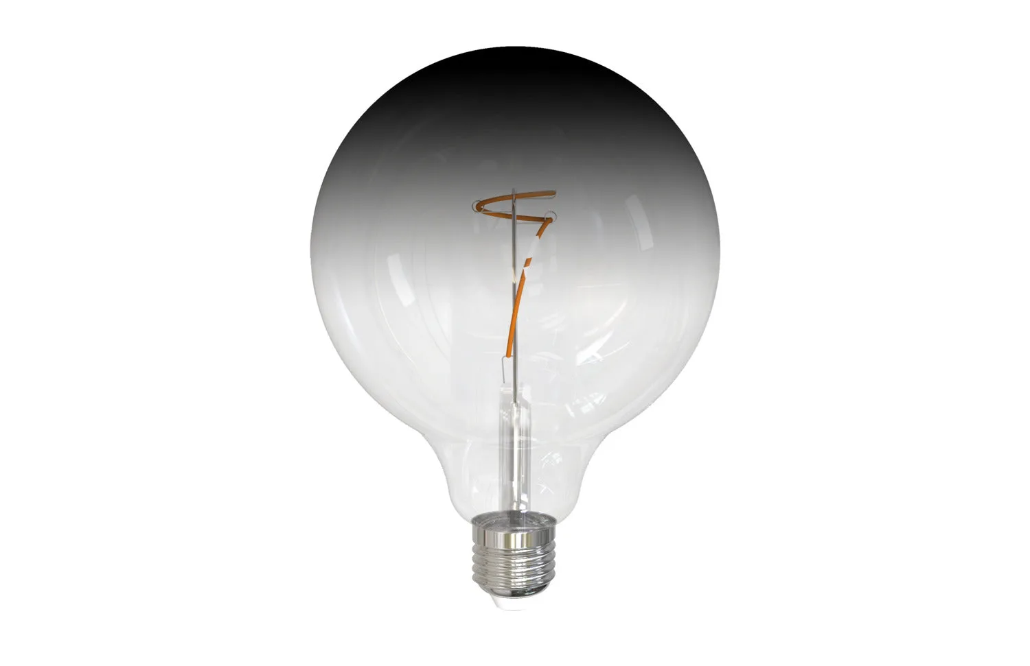 Gradient G40 LED Filament Bulb - Clear to Smoke