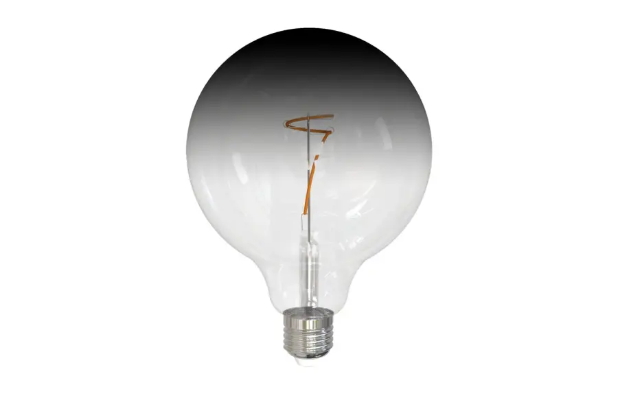 Gradient G40 LED Filament Bulb - Clear to Smoke - Image 1