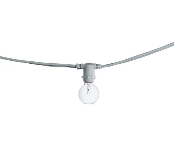 These fully dimmable string lights offer flexible decorative lighting for any space. Compatible with most dimmer switches, they provide customizable ambiance for entertaining, dining, or everyday use both indoors and outdoors.