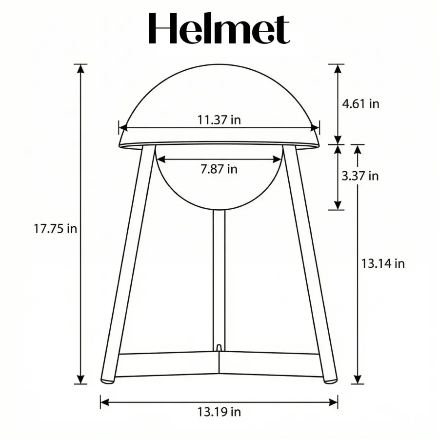 HELMET Cordless Table Lamp - Image 7