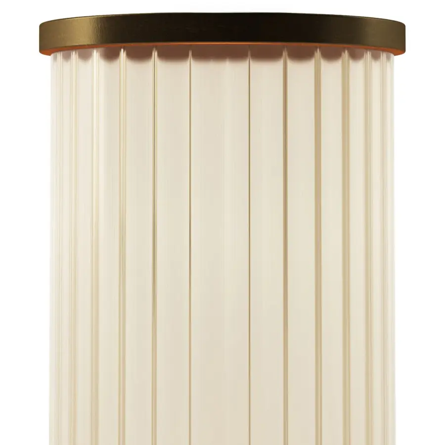 Candlestick Cordless Table Lamp - Brushed Brass - Image 4