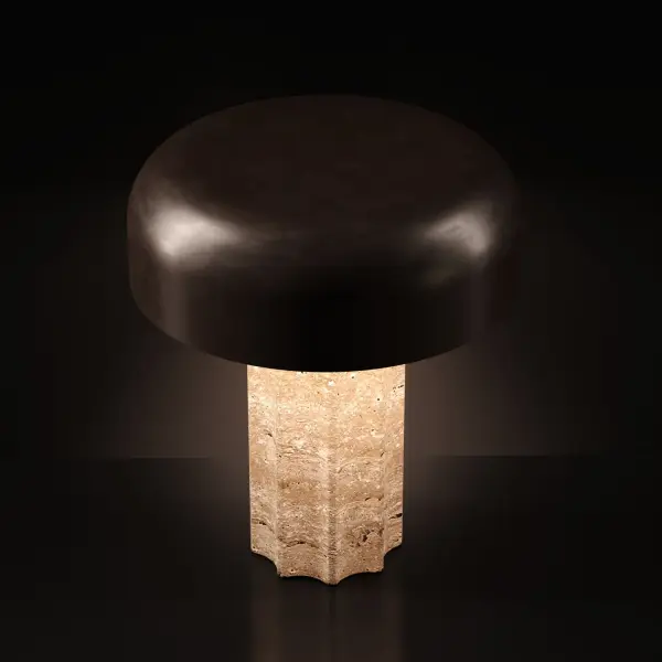 Fluted Column Cordless Table Lamp - Image 6