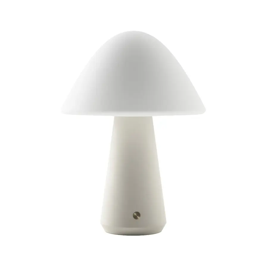 Mushroom Cordless Table Lamp - Off White - Image 1