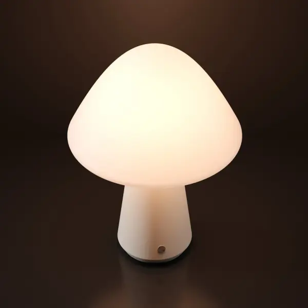 Mushroom Cordless Table Lamp - Off White - Image 6