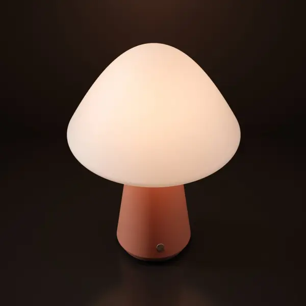 Mushroom Cordless Table Lamp - Terracotta - Image 6