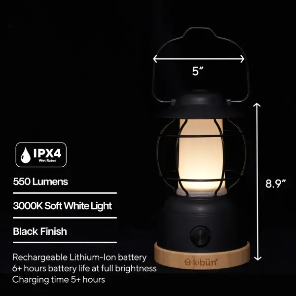 Kibün S'mores Cordless LED Lantern - Image 6