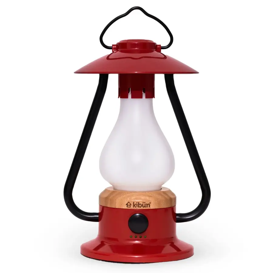 Kibün Bonfire Cordless LED Outdoor Lantern - Image 1