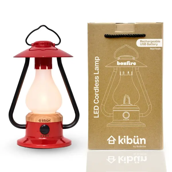 Kibün Bonfire Cordless LED Outdoor Lantern - Image 7