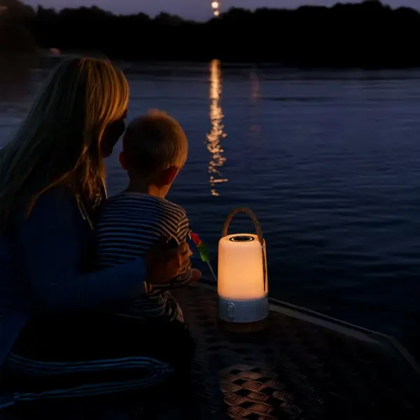 Kibün Groove+ Cordless Outdoor Lantern with Bluetooth - Image 3