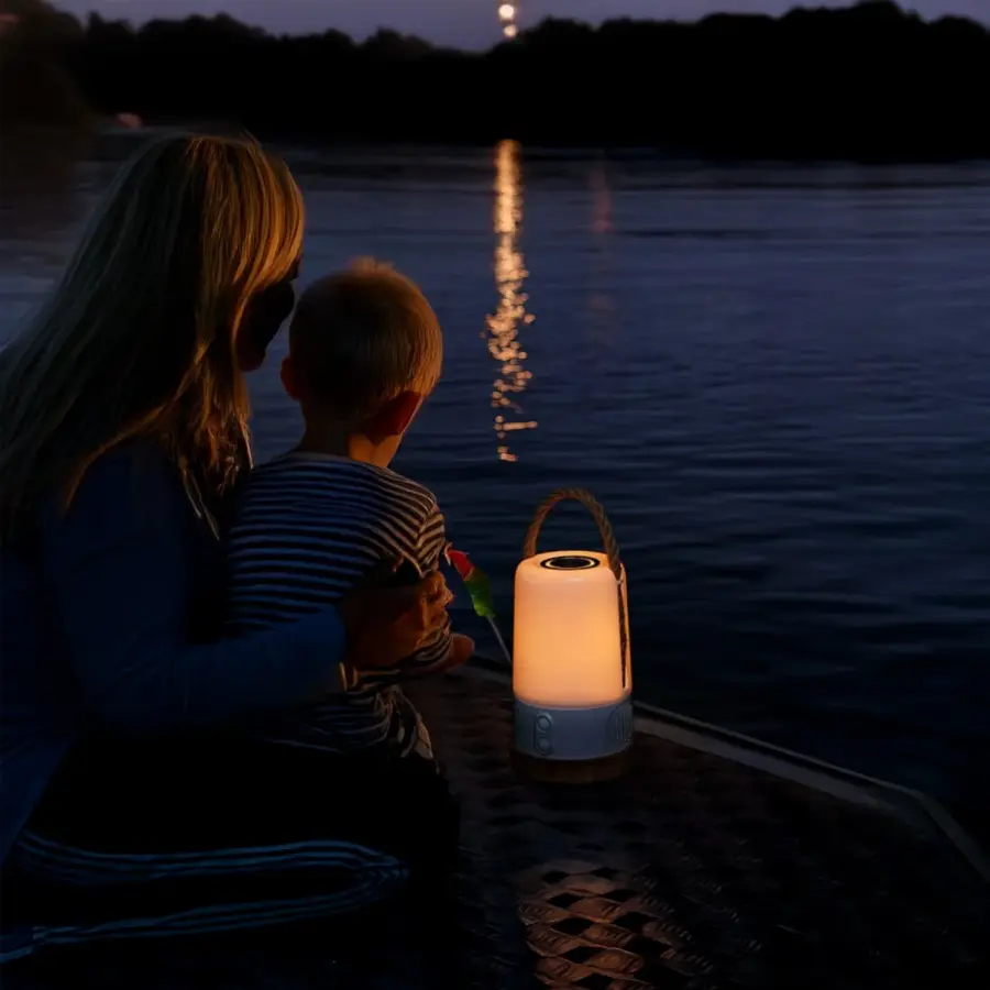 Kibün Groove+ Cordless Outdoor Lantern with Bluetooth - Image 3