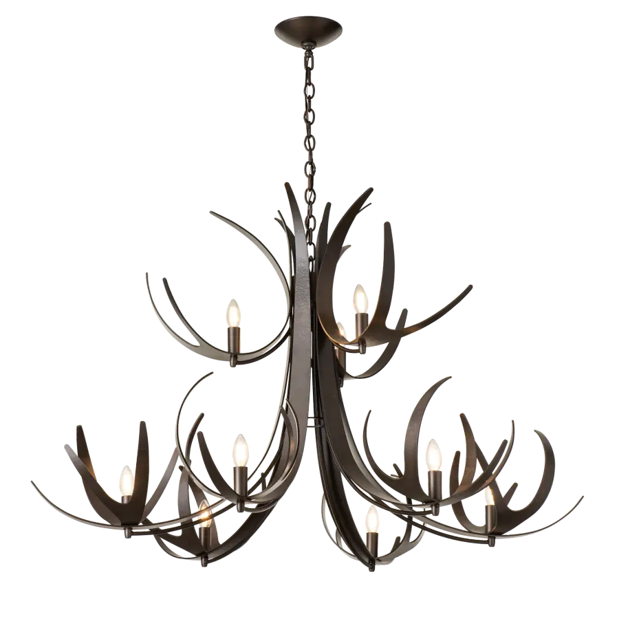 Caribou 9-Light Tiered Chandelier - Image 2