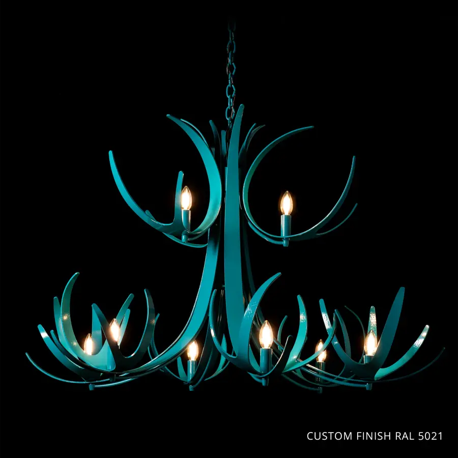 Caribou 9-Light Tiered Chandelier - Image 11