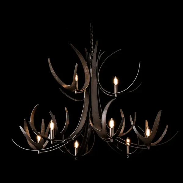 Caribou 9-Light Tiered Chandelier - Image 3