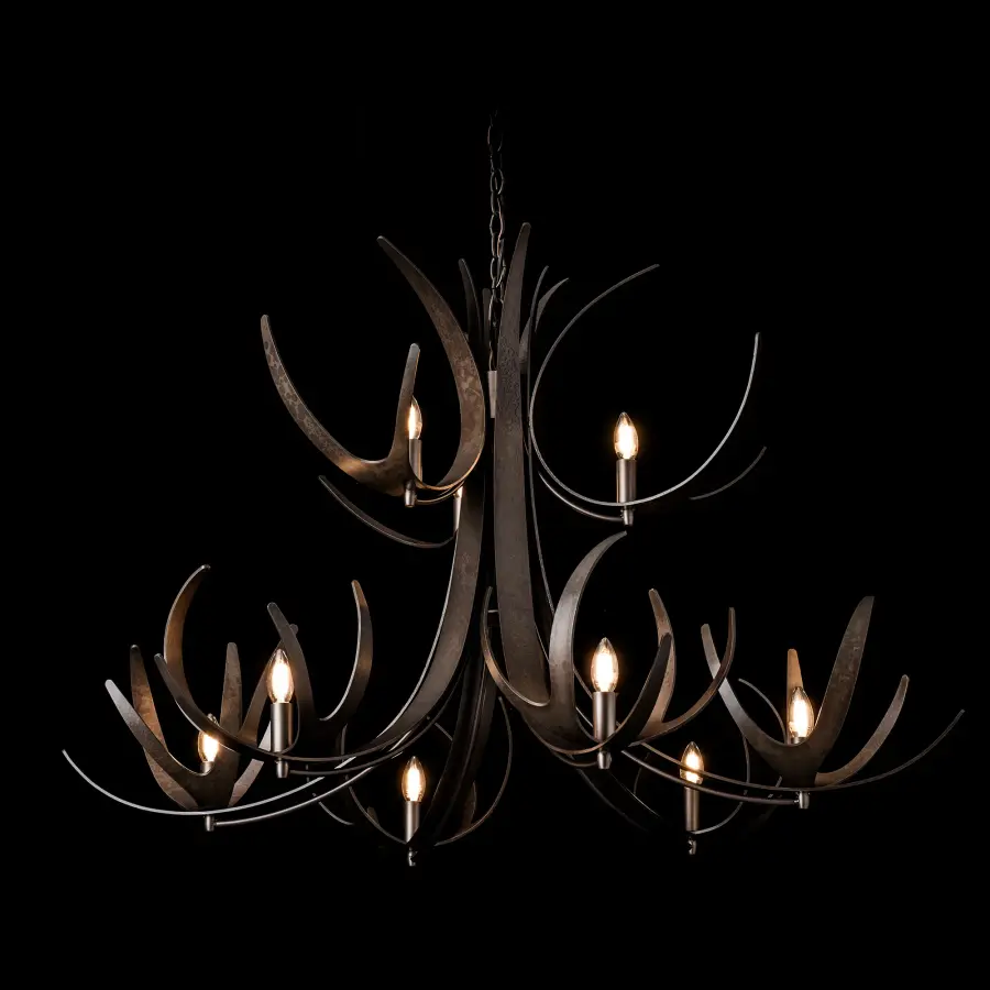 Caribou 9-Light Tiered Chandelier - Image 3