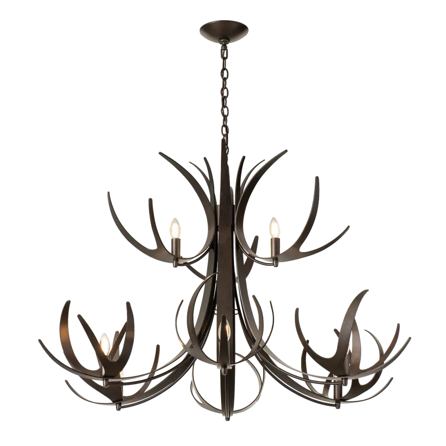 Caribou 9-Light Tiered Chandelier - Image 5
