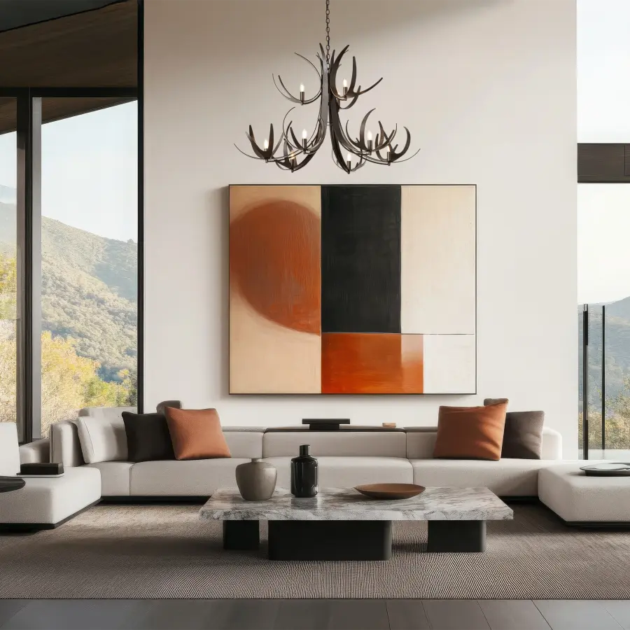 Caribou 9-Light Tiered Chandelier - Image 10