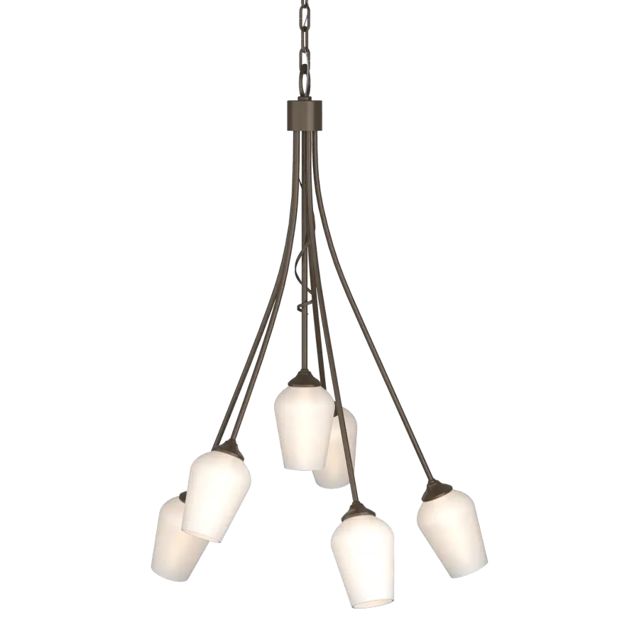 Flora 6 Arm Chandelier - Image 1