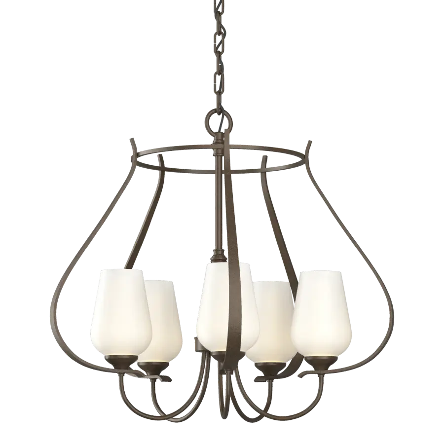 Flora 5-Arm Chandelier - Image 1