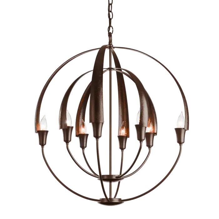 Double Cirque Chandelier