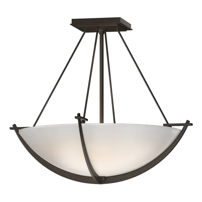 Compass Small Semi-Flush