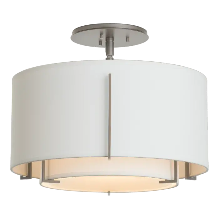 Exos Small Double Shade Semi-Flush