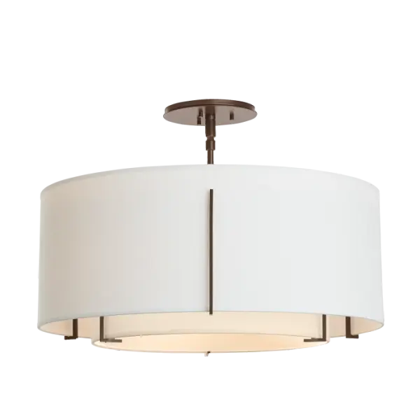 Exos Double Shade Semi-Flush