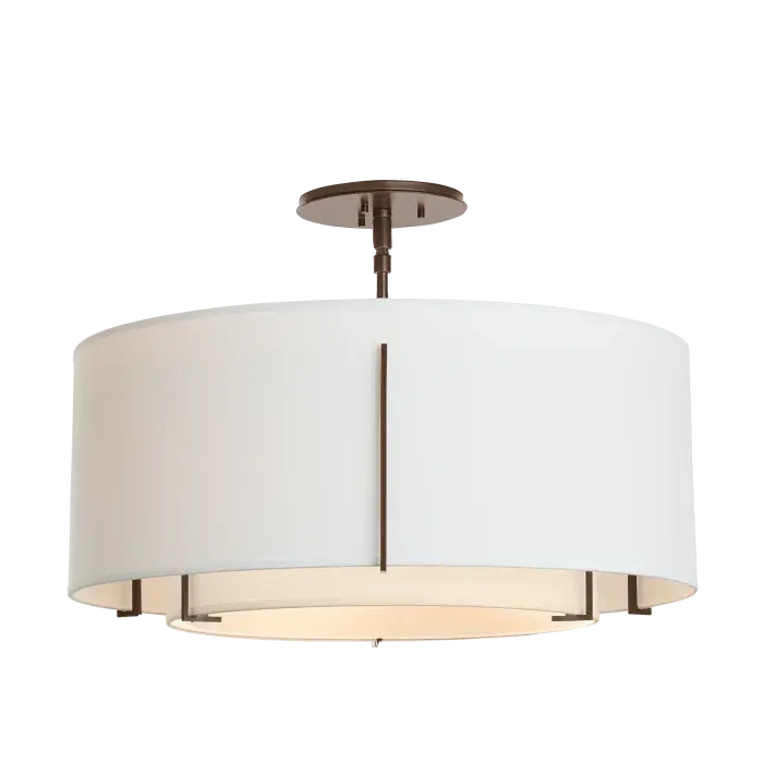 Exos Double Shade Semi-Flush