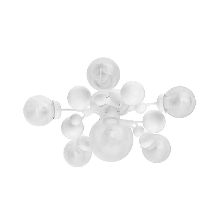 Sprig 6-Light Semi-Flush