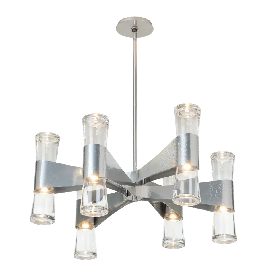 Bellis 6-Arm 12-Light Round Chandelier - Image 4