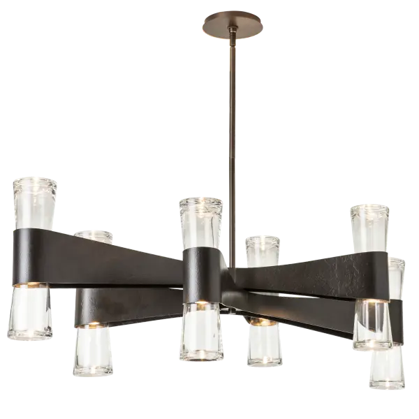 Bellis 6-Arm 12-Light Oval Chandelier - Image 6