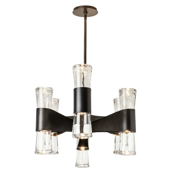 Bellis 6-Arm 12-Light Oval Chandelier - Image 7