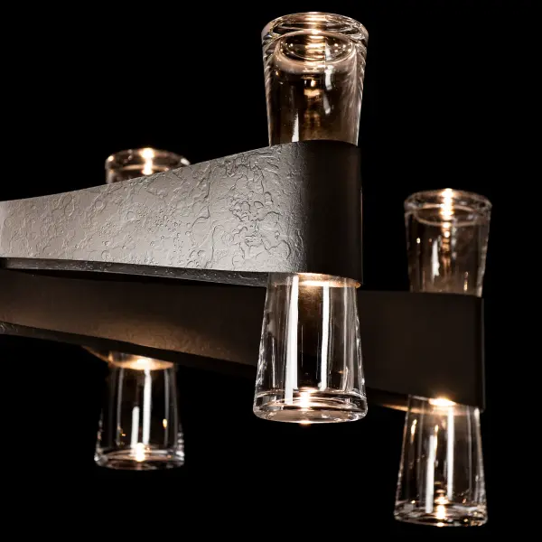 Bellis 6-Arm 12-Light Oval Chandelier - Image 8