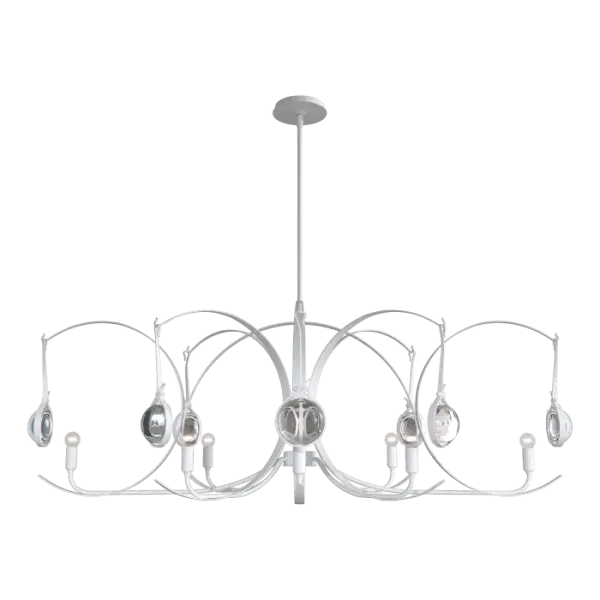 Optic 8-Light Oval Pendant