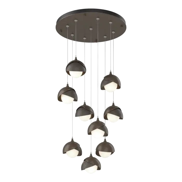 Brooklyn 9-Light Double Shade Pendant