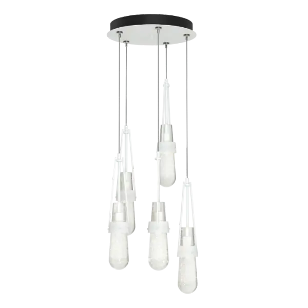 Link 5-Light Blown Glass Pendant