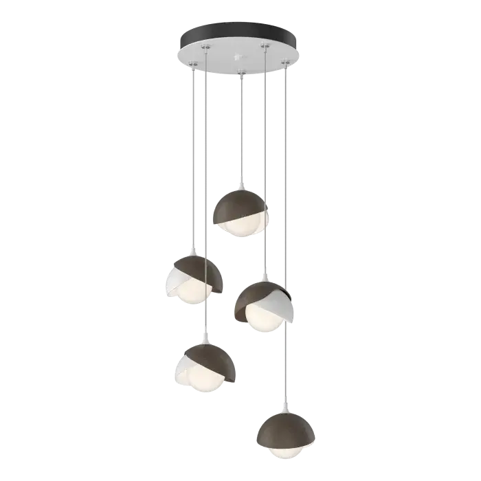 Brooklyn 5-Light Double Shade Pendant